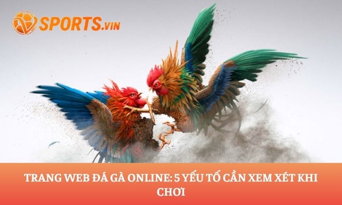 Trang web đá gà Online